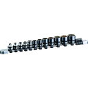 nepros 9.5sq.ソケットセット(12コ組) 差込数9.5mm 6角 12角 1S (NTB312XA)