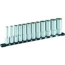 TONE ディープソケットセット(12角・ホルダー付)インチサイズ 12pcs 1S (HDBL412)