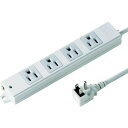 SANWA 工事物件タップ 抜け止めコンセント 2個口 ケーブル長5m 1個 (TAPKE25)