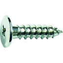 TRUSCO 超低頭タッピングねじ ニッケルメッキ M3X10 30本入 1Pk (TFTN0310)(4)
