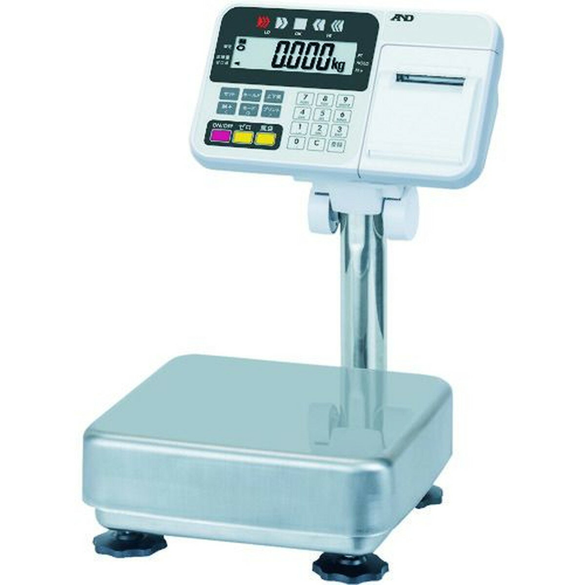 A＆D　防塵・防水デジタル台はかり（内蔵プリンタ付）　ひょう量10kg　1台 (HW10KCP)(4)