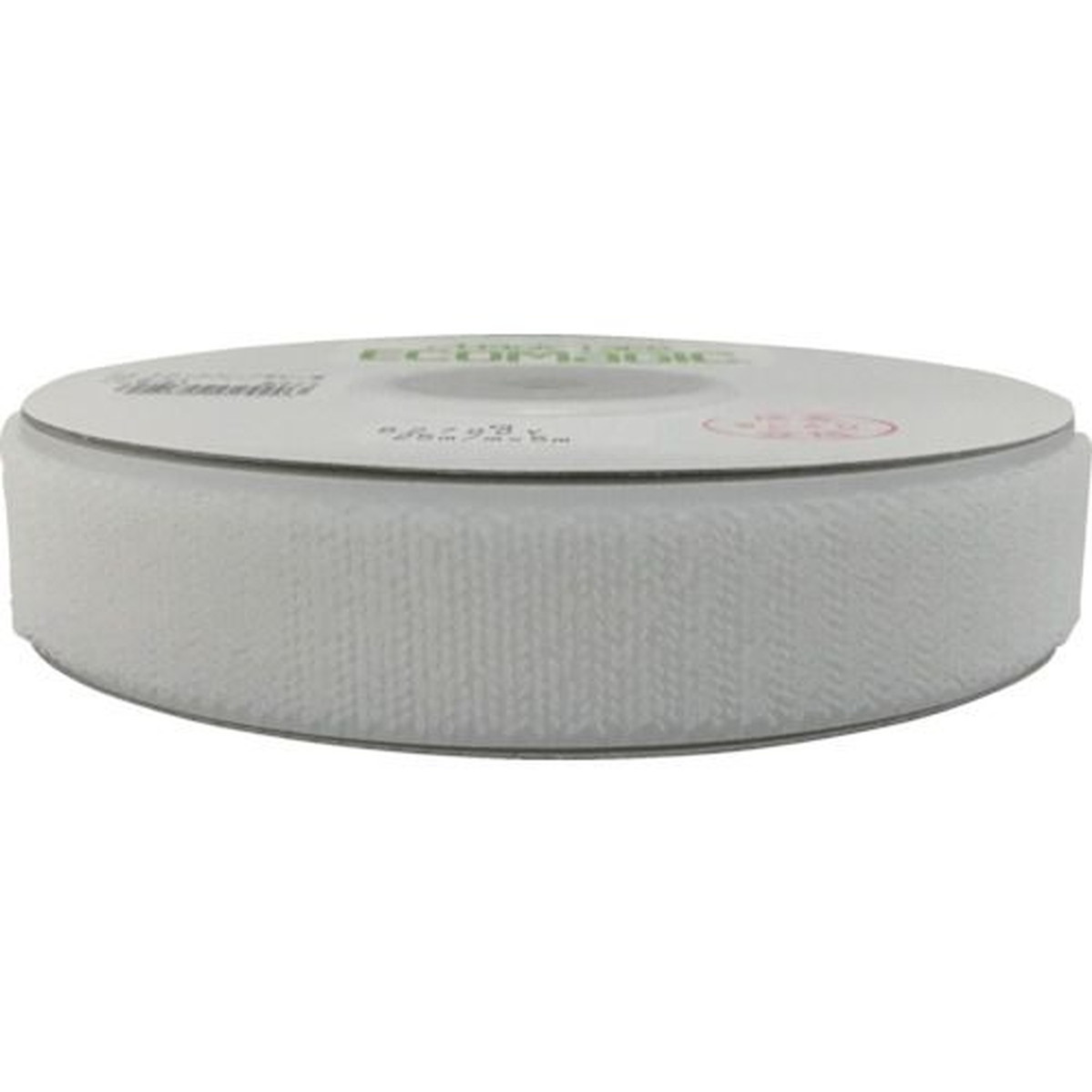 ユタカメイク　マジックテープ　マジックテープボビン巻B　25mm×5m　ホワイト　1巻 (G21)