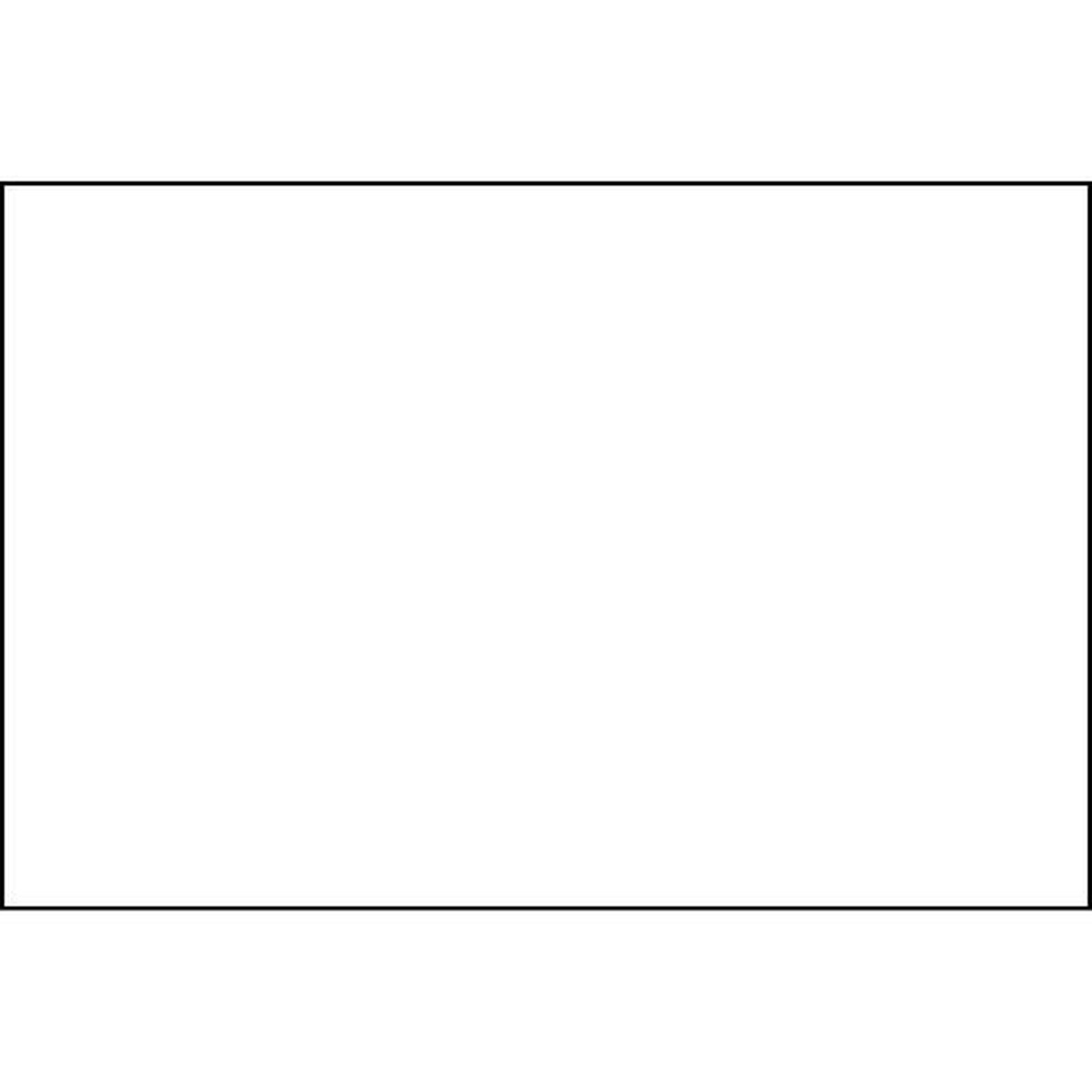 DOGYU　ビューボードホワイトD−1W用プレート（無地）　1枚 (04123)