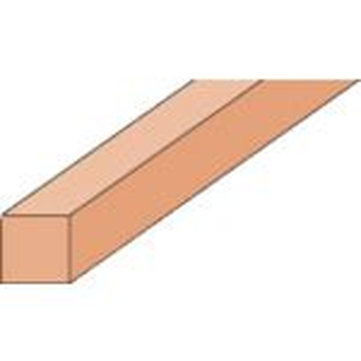 ナカニシ　スティック砥石標準タイプ　6本入　6×6×150　WA　＃320　1Pk (56123)