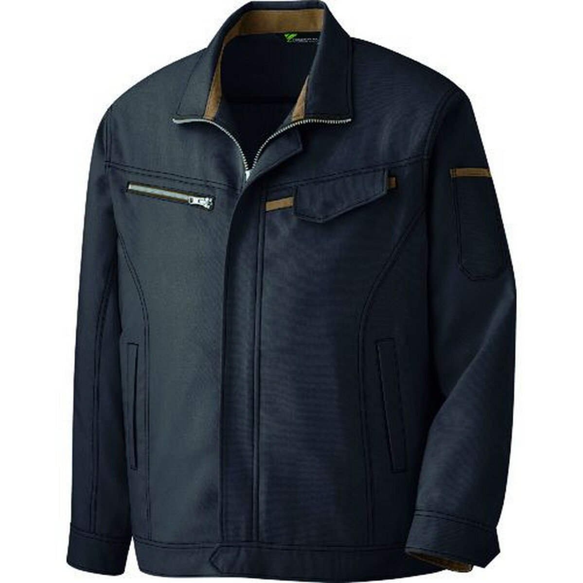 ミドリ安全　ベルデクセル　　交織ストレッチジャンパー　VE529上　LL　1着 (VE529UELL)