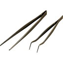フロンケミカル フッ素樹脂コーティングピンセット 300mm 膜厚約50μ 1本 (NR0366006)