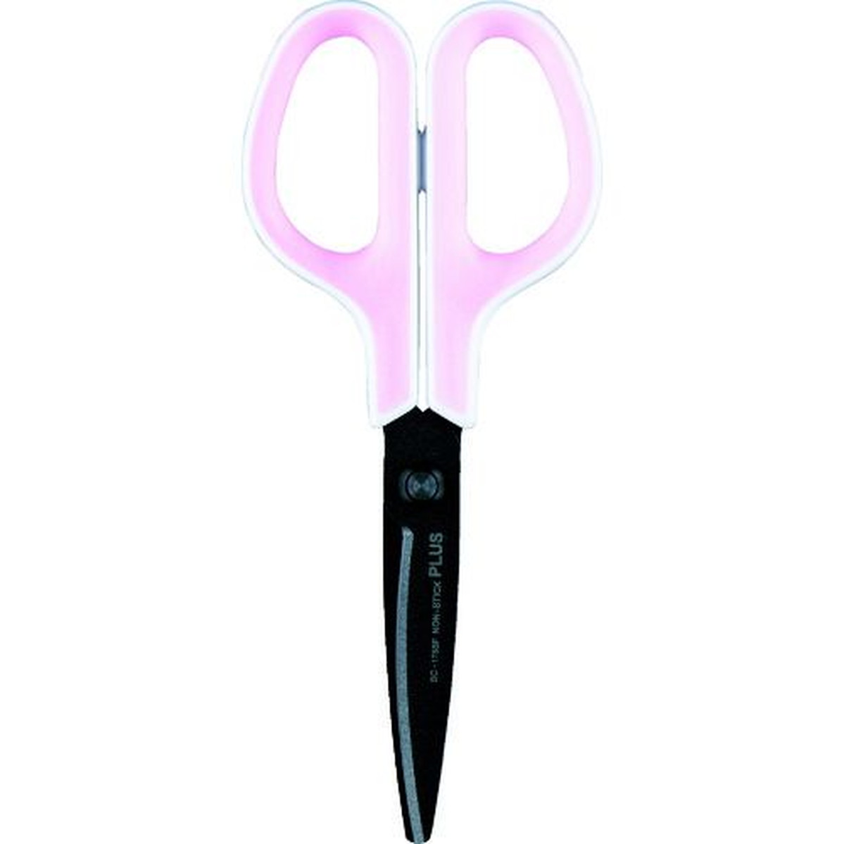 PLUS 34547)フィットカットカーブ SC−175SF 白×桃 1本 (SC175SFWHPC)