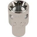 BAHCO 高所作業向け1/2ドライブ 12ポイントソケット 対辺寸法19mm 1個 (TAH16B19)