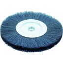 TRUSCO ホイルブラシ Φ300X25.4(25)mm穴 鋼線 線径0.3 1個 (TB6392)
