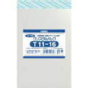 HEIKO OPP袋 テープ付き クリスタルパック T11−16 100枚入り 1袋 (6740800T1116)(3)