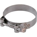 TRUSCO Tボルトホースクランプ オールステンレス 114~122mm 1個 (TTHC19122)