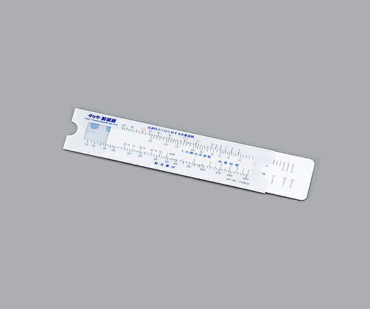 特徴 輸液の滴下速度を計算するときに便利なゲージです。 希望の所要時間を輸液量目盛に合わせると、表示目盛に1分間あたりの滴下数が示されます。仕様 材質：PVC（塩化ビニル樹脂） 長方形白 長さ×幅（mm）：191×42 型番：25-3080特徴 輸液の滴下速度を計算するときに便利なゲージです。 希望の所要時間を輸液量目盛に合わせると、表示目盛に1分間あたりの滴下数が示されます。仕様 材質：PVC（塩化ビニル樹脂） 長方形白 長さ×幅（mm）：191×42 型番：25-3080