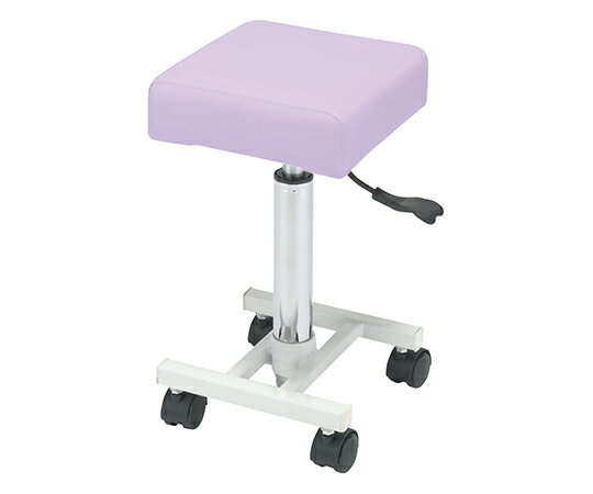 スリムスツール ラベンダー 260×260×485~680mm CS-LV 1台