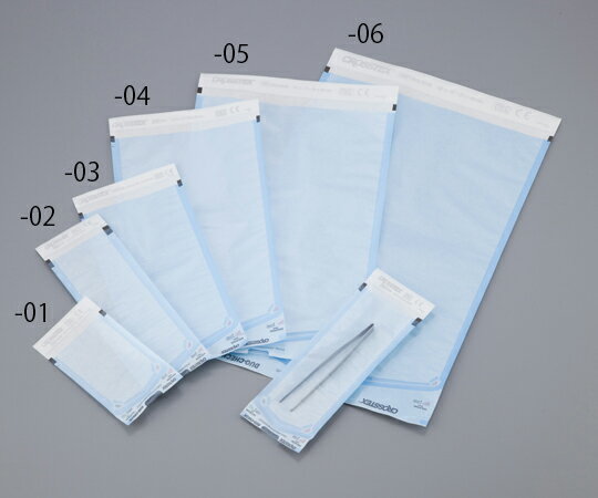 簡易滅菌用パウチ 250×380mm 100枚入 01-812-57 1箱(100枚入)