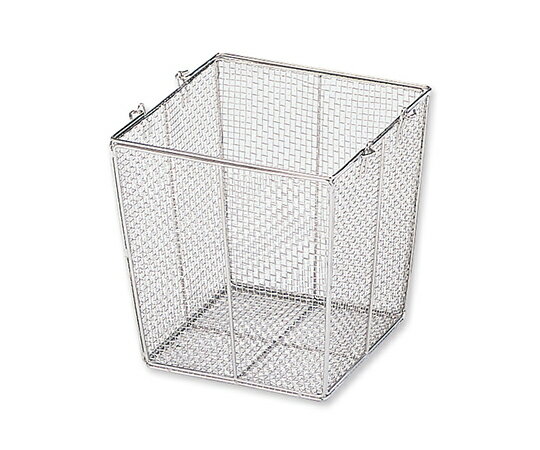 ステンレス角型洗浄カゴ(テーパ付き) 250角(200角)×250mm 特中 1個