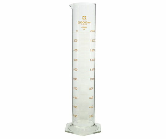 メスシリンダー カスタムA 2000mL 1個
