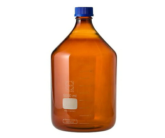 【全商品 ポイント10倍中】 ねじ口瓶丸型茶褐色(デュラン(R)・017210) 5000mL 1本