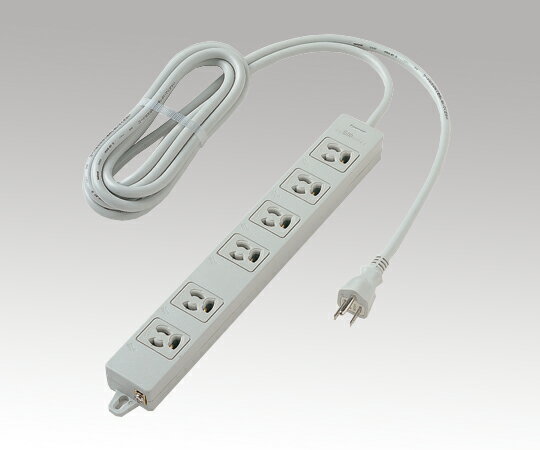 OAタップ(接地15A形) 6個口 3m 抜け止�