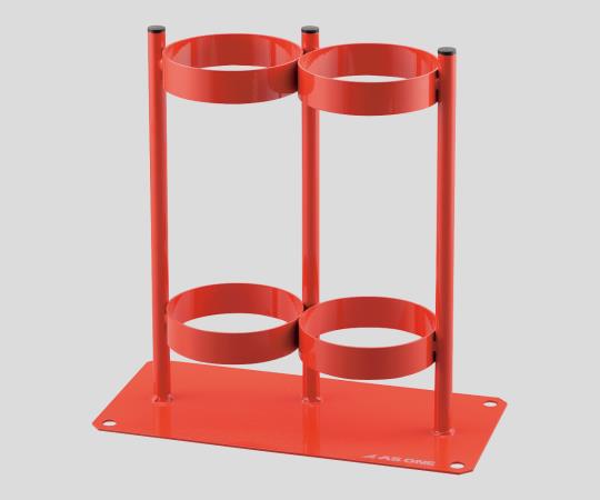 ボンベ固定スタンド 細型 W 500L 1台