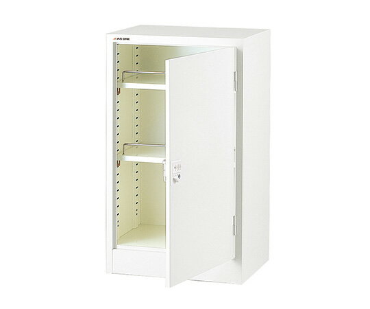 薬品保管庫(ダイヤル錠型) ホワイト 515×380×880mm N-230R-D・OW 1台