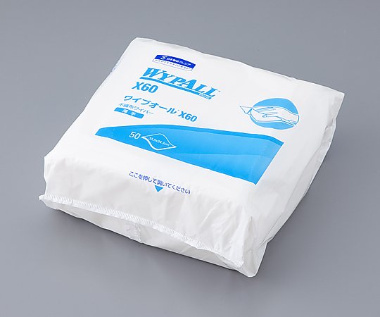 (小分け)ワイプオールX60 4つ折りタイプ 1袋(50枚入) 60565 1袋(50枚入)