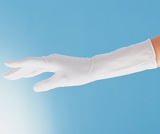 アズピュアニトリル手袋 (ピュアパック) ハイグリップタイプ(全面エンボス) S 1000枚 1箱(100枚×10袋入)(4.0)