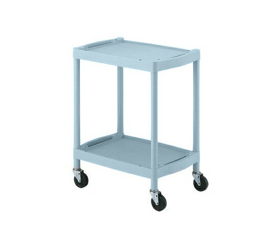プラスチックワゴン 655×455×820mm 棚2段 Y201A 1台