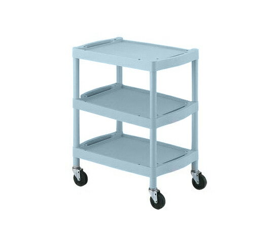 プラスチックワゴン 655×455×820mm 棚3段 Y201B 1台