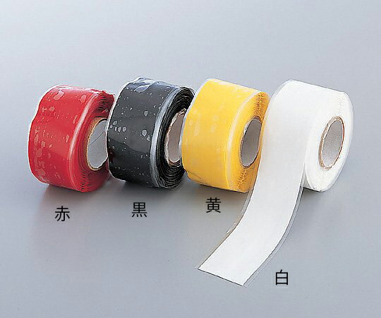 シリコントミーテープ(自己融着タイプ) 25mm×3m 白 25mm-3m白 1巻