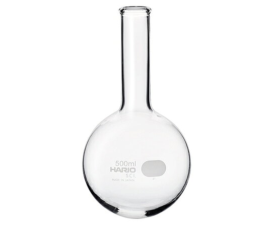 【全商品 ポイント10倍中】 丸底フラスコ 500mL 1個
