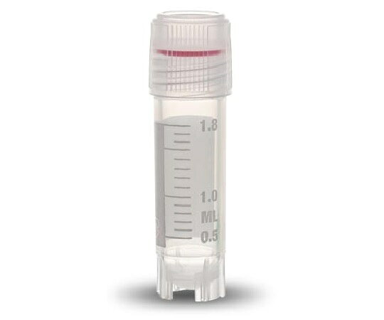 【期間限定!対象商品P2〜20倍】 クライオバイアル Oリングシールタイプ 2ml 外ネジ・自立型 T308-2A 1箱(100個×10袋入)