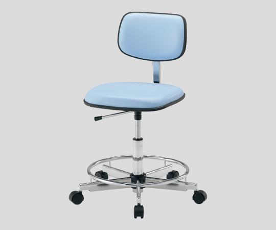 カラフルスタンダードチェア ブルー リング付き LSN-BR 1脚