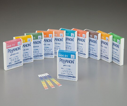 ストライプpH試験紙(PEHANON) pH12-14 1箱(200枚入)