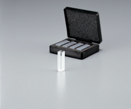 特徴 底部はU字型になっています。 セルホルダーに入れやすく、洗浄が容易です。仕様 型番：T-5-UV-10 材質：UV石英ガラス タイプ：2面透明 光路幅・光路長：10mm マッチング誤差：1％以内（220nm） 容量：3.5mL サイズ...