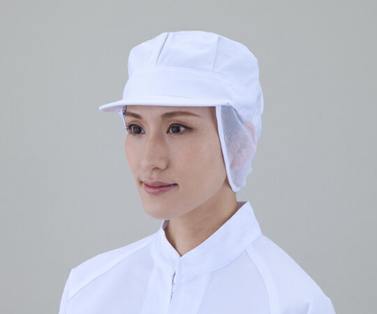 【期間限定!対象商品P2〜20倍】 衛生帽子男女兼用 八角トリタレ天メッシュ 1-5 1枚/袋