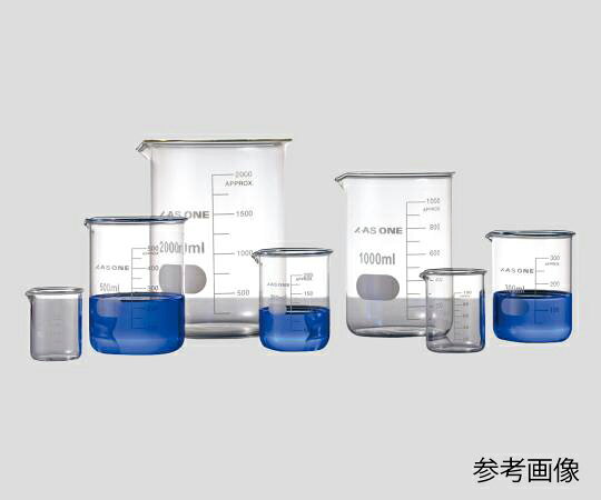 【期間限定!対象商品P2〜20倍】 ビーカー 2L 1個