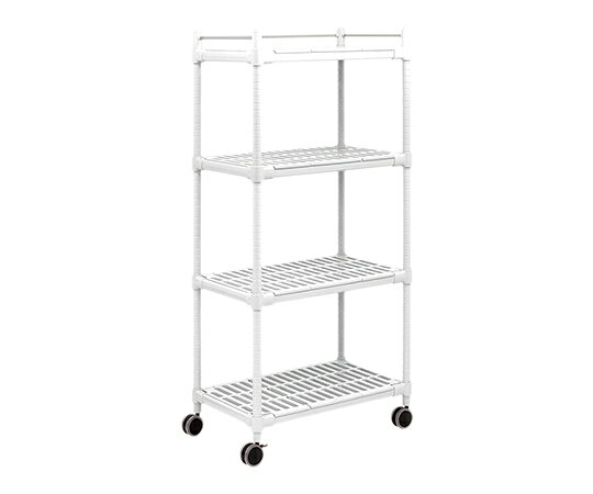 コンフォートシェルフ ホワイト 920×575×1900mm S-4F 1個