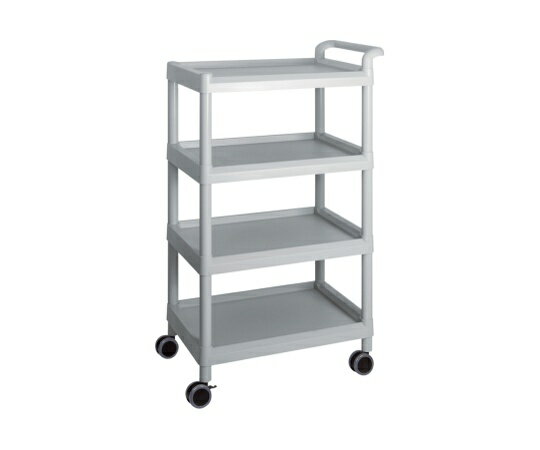 モバイルイージーカート(トールタイプ/ワイド32) 4段 ( グレー) ME32E 1個