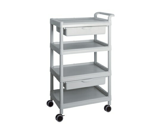 モバイルイージーカート(トールタイプ/ワイド32)グレー 4段 引出しあり ME32F 1個