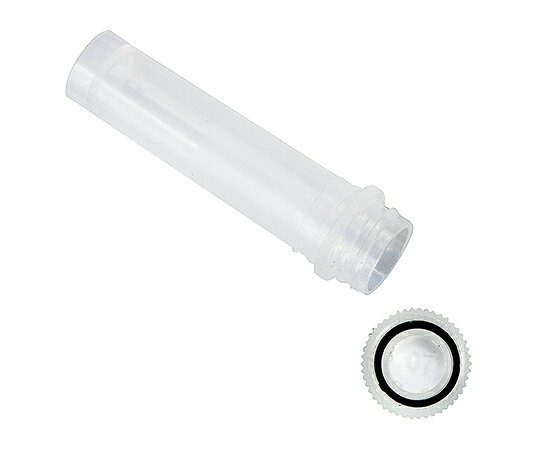 福祉用具のバリューケアの【期間限定!対象商品P2〜20倍】 スクリュートップチューブ 2ml 500本 HS10060 1袋(500本入)｜アングル3