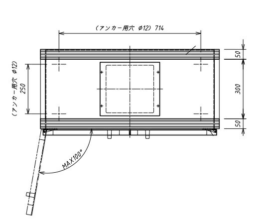 排気機能付薬品庫用ファンユニット 1個