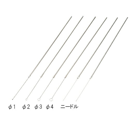 特徴 柄とループが一体になっています。仕様 直径：φ4mm 入数：10本入 材質：ループ/ニクロム線、柄/ステンレス ループ部使用線径：φ0.5mm 長さ：全長/200mm、柄/150mm特徴 柄とループが一体になっています。仕様 直径：φ...