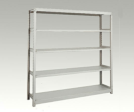 軽中量ボルトレスラック 4段 902×459×2107mm (耐荷重:200kg/段) MS7345-4K