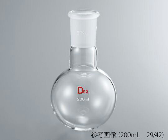 共通摺合丸底フラスコ(硼珪酸ガラス-1) 30mL 15/25 1個