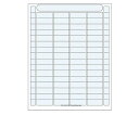 透明低温オートクレーブラベル(レーザープリンタータイプ) 64ラベル×16シート入 DFLT-62 1袋(64ラベル×16シート入)