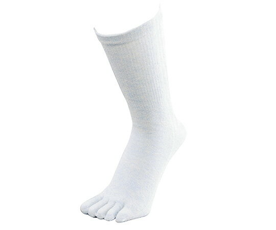 【SS限定 38万商品以上10%OFF】 5本指ソックス 白 1束(5足入) 14 1束(5足入)