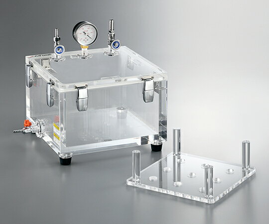 リークテスト用真空デシケーター 300×300×220 VRT 1個