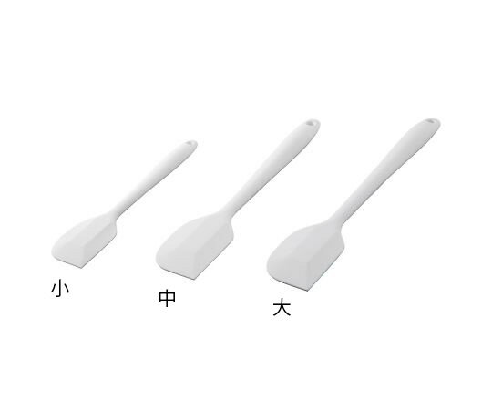 シリコンヘラ(一体成型タイプ) 中 1個