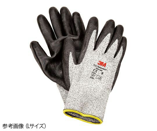 耐切創手袋(耐切創レベル3B) 黄 L GLOVE CUT3B L 1双