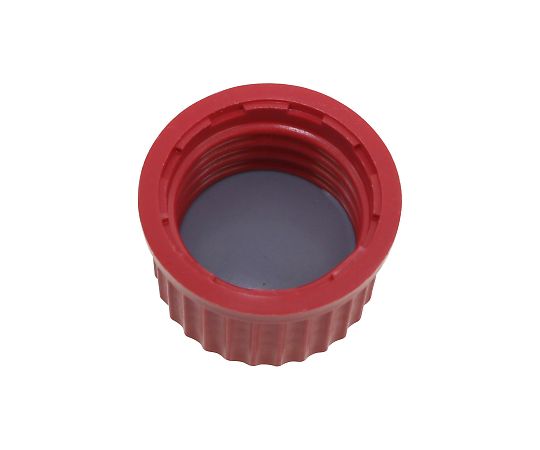 【全商品 ポイント10倍中】 ねじ口瓶交換用キャップ(デュランR) 赤 017200-322A 1個